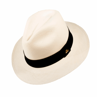 Chapéu Panamá Clássico Semi-fino Branco Palha Masculino Original
