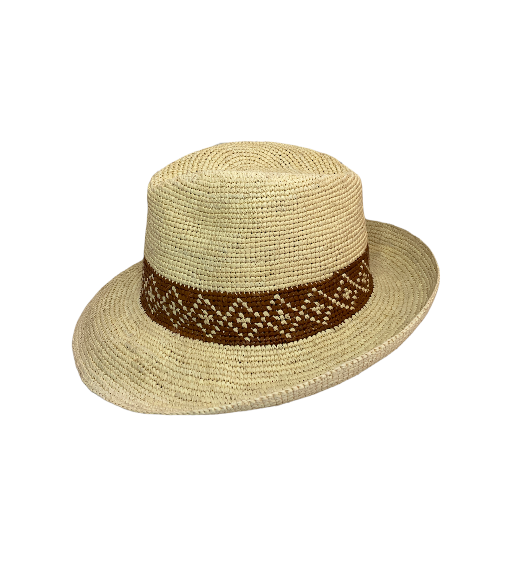 Chapéu Panamá feito em Crochet Original Importado