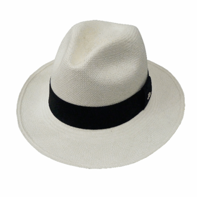 Chapéu Panamá Fino Clássico Branco Palha Original Importado