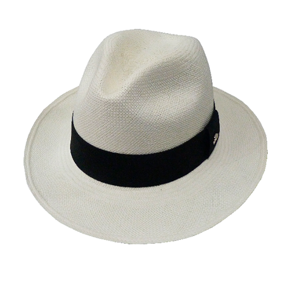 Chapéu Panamá Fino Clássico Branco Palha Original Importado
