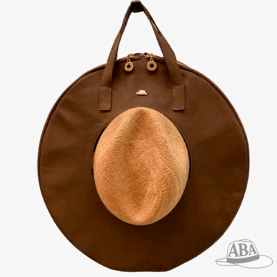 Case em Couro para Chapéu