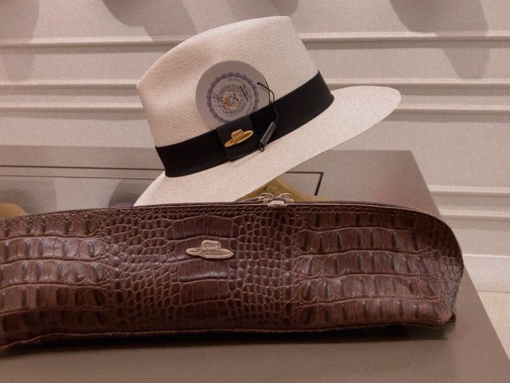 Chapéu Panamá Sarquis Clássico Branco Feminino Original Importado